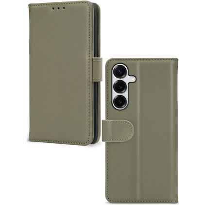Mobilize Premium Gelly Samsung Galaxy S25 Plus Hoesje Bookcase Portemonnee - Groen