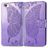 Mobigear Butterfly iPhone SE (2020) Hoesje Bookcase Portemonnee - Paars