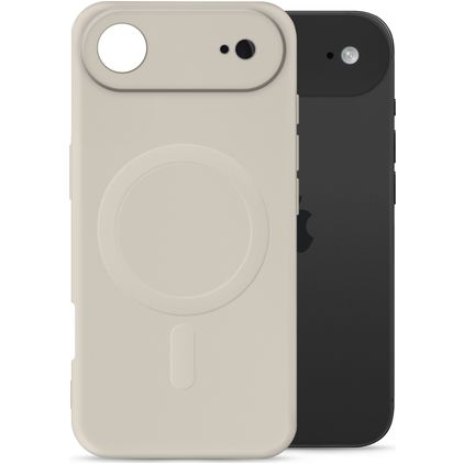 My Style Protective Flex iPhone Air MagSafe Hoesje Flexibel TPU Backcover - Antique White