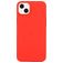 Mobigear Colors iPhone 14 Hoesje Flexibel TPU Backcover - Rood