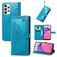 Mobigear Mandala Samsung Galaxy A33 Hoesje Bookcase Portemonnee - Blauw