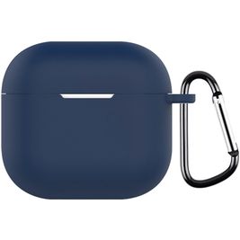 Mobigear Colors Apple AirPods 4 Hoesje Flexibel Siliconen - Blauw Mobigear Colors Apple AirPods 4 Hoesje Flexibel Siliconen - Blauw