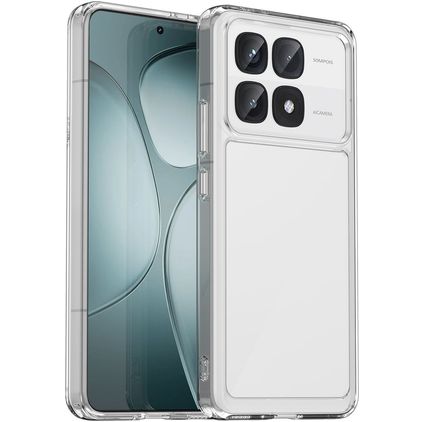 Mobigear Crystal Doorzichtig Xiaomi 14T Pro Hoesje Hardcase Backcover - Transparant