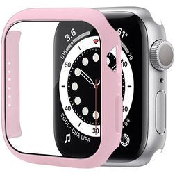 Mobigear Colors Apple Watch - 45 mm Hardcase Hoesje - Roze