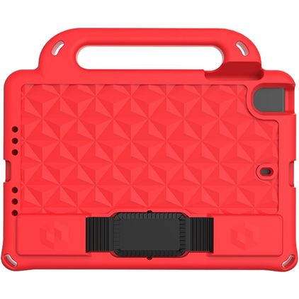 Mobigear Diamond iPad Mini 7 (2024) Kinder Tablethoes met Handvat - Rood