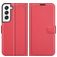 Mobigear Classic Samsung Galaxy S22 Hoesje Bookcase Portemonnee - Rood