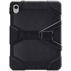 Xccess Survivor Essential iPad Pro 11 Inch (2022) Hoes Hard kunststof / Siliconen Backcover + Standaard - Zwart