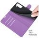Mobigear Classic Samsung Galaxy S22 Hoesje Bookcase Portemonnee - Paars
