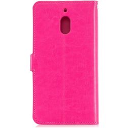 Mobigear Wallet Nokia 2.1 Hoesje Bookcase Portemonnee - Roze
