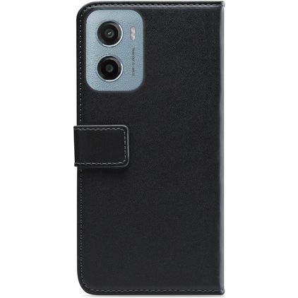 Mobilize Classic Gelly Motorola Moto E15 Hoesje Bookcase Portemonnee - Zwart