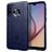 Mobigear Rugged Shield Samsung Galaxy A21 Hoesje Flexibel TPU Backcover Shockproof - Blauw