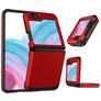 Mobigear Non-slip Armor Samsung Galaxy Z Flip 5 Hoesje Hardcase Backcover Shockproof - Rood