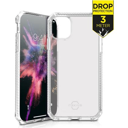 ITSkins SpectrumClear Doorzichtig iPhone XR Hoesje Flexibel TPU Backcover Shockproof - Transparant