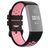 Mobigear Sport Plus Buckle Siliconen Fitbit Charge 3 Bandje Gespsluiting - Zwart / Roze