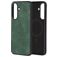 Mobiparts Classic Samsung Galaxy A37 MagSafe Hoesje TPU / Kunstleer Backcover - Emerald Green