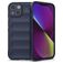 Mobigear Bumpy iPhone 14 Hoesje Flexibel TPU Backcover - Donkerblauw