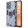 Mobigear Armor Ring Realme C31 Hoesje Hardcase Backcover Shockproof met Ringhouder - Blauw