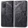Mobigear Butterfly OPPO A72 Hoesje Bookcase Portemonnee - Zwart