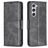 Mobigear Excellent Samsung Galaxy S24 Hoesje Bookcase Portemonnee - Zwart