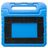 Xccess Kids Guard iPad 7 (2019) Kinder Tablethoes met Handvat - Blauw