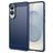 Mobigear Brushed Slim Samsung Galaxy S25 Edge Hoesje Flexibel TPU Backcover - Blauw