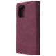 Mobigear Zipper Samsung Galaxy S10 Lite Hoesje Bookcase Portemonnee - Rood