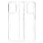 Mobiparts Classic Doorzichtig iPhone 16 Pro Hoesje Flexibel TPU Backcover - Transparant