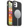 Mobigear Rubber Touch iPhone 12 Mini Siliconen MagSafe Hoesje Backcover - Zwart