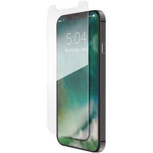 XQISIT Tough iPhone 12 Glazen Screenprotector - Case Friendly