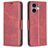 Mobigear Excellent iPhone 16 Plus Hoesje Bookcase Portemonnee - Rood