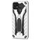 Mobigear Armor Stand Realme C21Y Hoesje Hardcase Backcover Shockproof met Standaard - Zilver