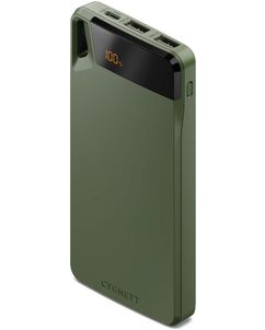 Cygnett Boost 4 Triple USB / USB-C Powerbank 10.000 mAh 15W - Groen