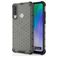 Mobigear Honeycomb Huawei Y6p Hoesje Hardcase Backcover Shockproof - Grijs