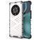 Mobigear Honeycomb HONOR Magic 4 Pro Hoesje Hardcase Backcover Shockproof - Wit