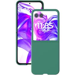 Mobigear Colors Motorola Razr 50 Ultra Hoesje Hardcase Backcover - Groen