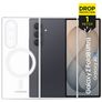 Mobilize Naked Protection Doorzichtig Samsung Galaxy Z Fold 8 MagSafe Hoesje Hardcase Backcover Shockproof - Transparant