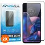 Mobigear Premium Motorola Edge (2022) Glazen Screenprotector - Case Friendly - Zwart (2-Pack)