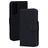 Mobiparts Wallet Samsung Galaxy S25 Edge Hoesje Echt Leer Bookcase Portemonnee - Zwart