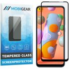 Mobigear Premium Samsung Galaxy A11 Glazen Screenprotector - Case Friendly - Zwart