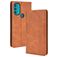 Mobigear Sensation Motorola Moto G71 5G Hoesje Bookcase Portemonnee - Bruin