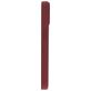 Mobiparts iPhone 15 Siliconen Hoesje Backcover - Plum Red