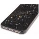 Mobigear Glitter iPhone XS Max Hoesje Hardcase Backcover - Zwart
