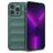 Mobigear Bumpy iPhone 14 Pro Max Hoesje Flexibel TPU Backcover - Groen