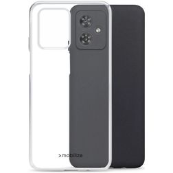 Mobilize Gelly Doorzichtig Motorola Moto G54 Hoesje Flexibel TPU Backcover - Transparant