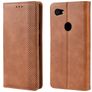 Mobigear Sensation Google Pixel 3a Hoesje Bookcase Portemonnee - Cognac