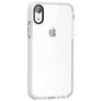 Mobigear Full Bumper iPhone XS Hoesje Hardcase Backcover Shockproof - Wit / Transparant