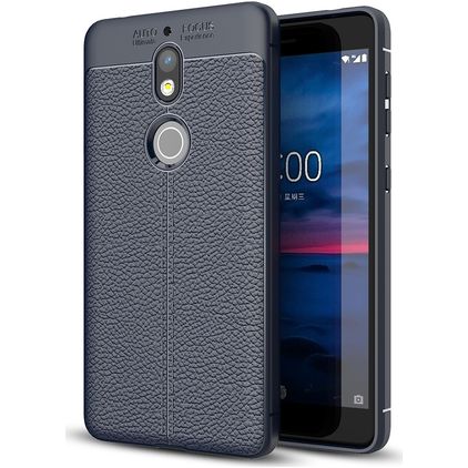 Mobigear Luxury Nokia 7 Hoesje Flexibel TPU Backcover - Blauw
