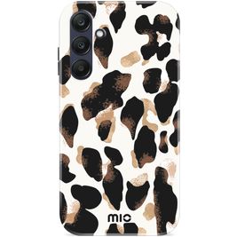 MIO Samsung Galaxy A25 5G MagSafe Hoesje Hardcase Backcover - Leopard