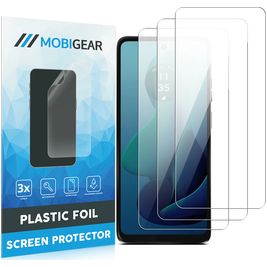 Mobigear Motorola Moto G24 Power Screenprotector Folie - Case Friendly (3-Pack)