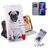 Mobigear Design iPhone 12 Pro Hoesje Bookcase Portemonnee - Hond
